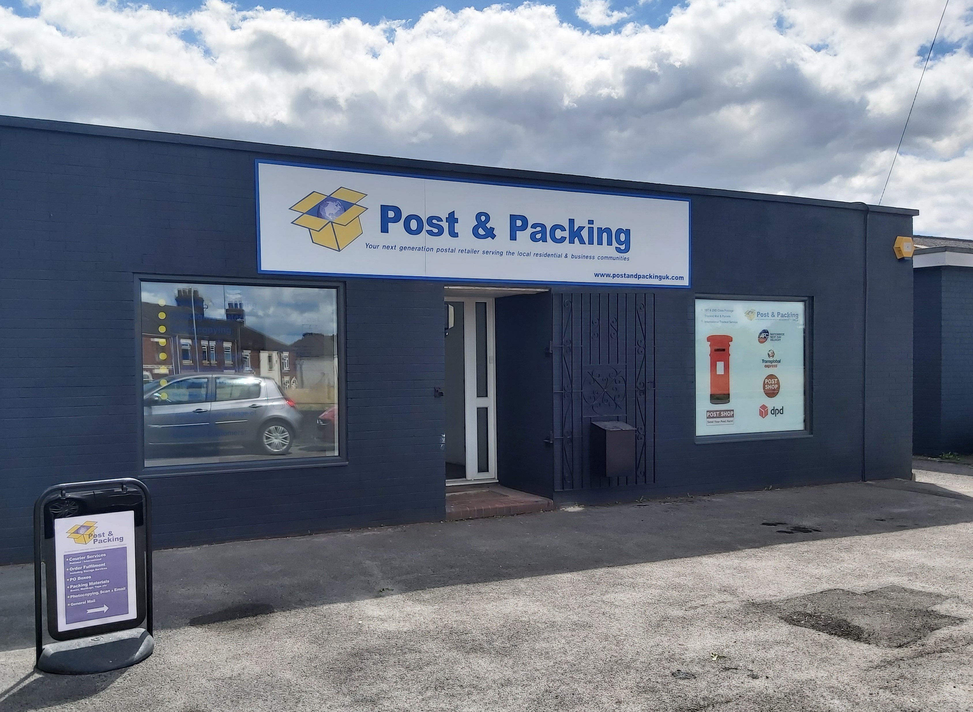 Stoke on Trent Postal Business Services Post Packing